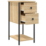 Bedside Cabinet Sonoma Oak 32x42x70 cm Engineered Wood