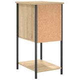 Bedside Cabinet Sonoma Oak 32x42x70 cm Engineered Wood