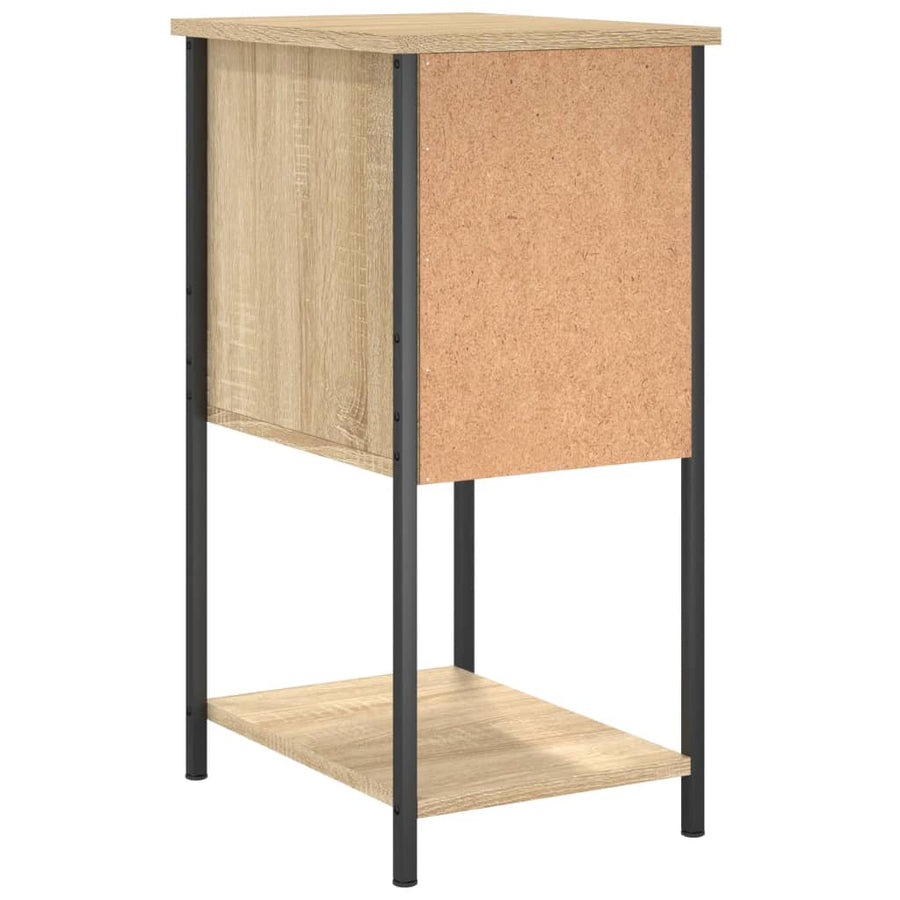 Bedside Cabinet Sonoma Oak 32x42x70 cm Engineered Wood