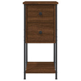 Bedside Cabinets 2 pcs Brown Oak 32x42x70 cm Engineered Wood