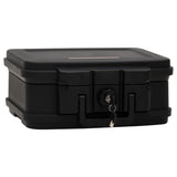 Safe Box Black 38x32.5x16.5 cm - Side View