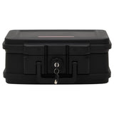Safe Box Black 38x32.5x16.5 cm - Top-Down View
