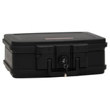 Safe Box Black 44x37x16.5 cm - Side View