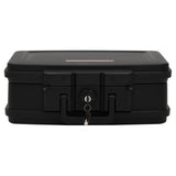 Safe Box Black 44x37x16.5 cm - Top-Down View