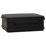 Safe Box Black 44x37x16.5 cm - Close-Up Angle