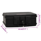 Safe Box Black 44x37x16.5 cm - Extra Image