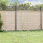 Outdoor Dog Kennel Silver 8x4x2 m Galvanised Steel