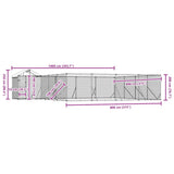 Outdoor Dog Kennel with Roof Silver 10x8x2.5 m Galvanised Steel