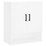 Wall Cabinet White 60x31x70 cm Engineered Wood - Front View
