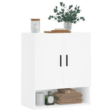 Wall Cabinet White 60x31x70 cm Engineered Wood - Side View