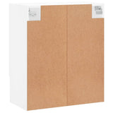Wall Cabinet White 60x31x70 cm Engineered Wood