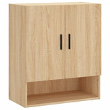 Wall Cabinet Sonoma Oak 60x31x70 cm Engineered Wood - Front View