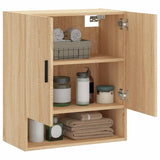 Wall Cabinet Sonoma Oak 60x31x70 cm Engineered Wood - Top-Down View