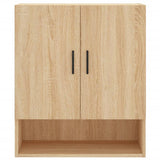 Wall Cabinet Sonoma Oak 60x31x70 cm Engineered Wood - 45-Degree Angle
