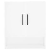 Wall Cabinet White 60x31x70 cm Engineered Wood - 45-Degree Angle