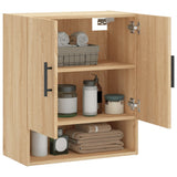 Wall Cabinet Sonoma Oak 60x31x70 cm Engineered Wood - Top-Down View