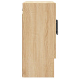 Wall Cabinet Sonoma Oak 60x31x70 cm Engineered Wood - Close-Up Angle