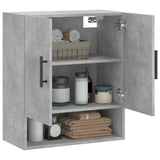 Wall Cabinet Concrete Grey 60x31x70 cm Engineered Wood - Top-Down View