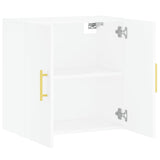 Wall Cabinet White 60x31x60 cm Engineered Wood - Rear View