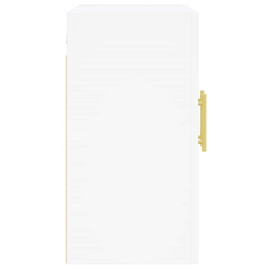 Wall Cabinet White 60x31x60 cm Engineered Wood