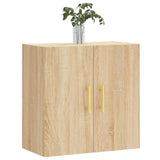Wall Cabinet Sonoma Oak 60x31x60 cm Engineered Wood - Side View
