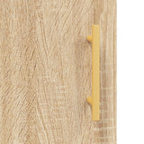Wall Cabinet Sonoma Oak 60x31x60 cm Engineered Wood - Extra Image