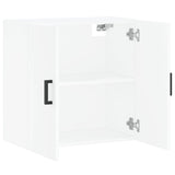 Wall Cabinet White 60x31x60 cm Engineered Wood - Rear View