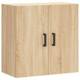 Wall Cabinet Sonoma Oak 60x31x60 cm Engineered Wood - Front View