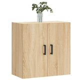 Wall Cabinet Sonoma Oak 60x31x60 cm Engineered Wood - Side View