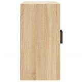 Wall Cabinet Sonoma Oak 60x31x60 cm Engineered Wood - Close-Up Angle