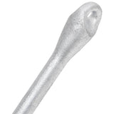 Folding Anchor Silver 1.5 kg Malleable Iron - 45-Degree Angle