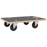 Transport Trolleys 2 pcs Rectangular 50x35x11.5 cm 250 kg - Side View