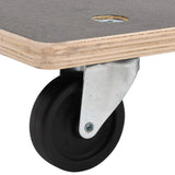 Transport Trolleys 2 pcs Rectangular 50x35x11.5 cm 250 kg - Close-Up Angle