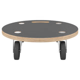 Transport Trolleys 2 pcs Round ?8x11.5 cm 250 kg