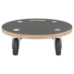 Transport Trolleys 2 pcs Round ?8x11.5 cm 250 kg