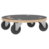 Transport Trolleys 2 pcs Round ?8x11.5 cm 250 kg