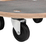Transport Trolleys 2 pcs Round ?8x11.5 cm 250 kg