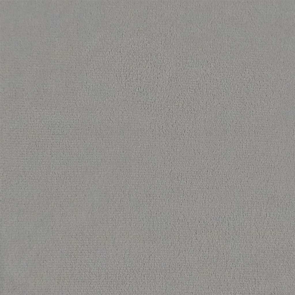 Floor Sofa Bed 2-in-1 Light Grey 122x204x55 cm Velvet