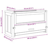 Hamster Cage 60x30x35 cm Solid Wood Fir - Extra Image