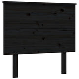 Bed Frame without Mattress Black 90x190 cm Solid Wood Pine