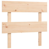 Bed Frame without Mattress 90x190 cm Solid Wood Pine - Low Angle