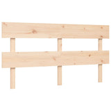 Bed Frame without Mattress 150x200 cm Solid Wood Pine - Low Angle