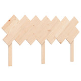 Bed Frame without Mattress 150x200 cm Solid Wood Pine