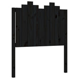 Bed Frame without Mattress Black 90x190 cm Solid Wood