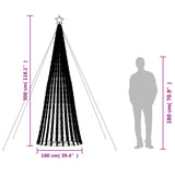 LED Christmas Tree 688 LEDs Warm White 300 cm