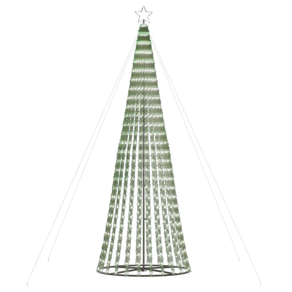 LED Christmas Tree 688 LEDs Cold White 300 cm