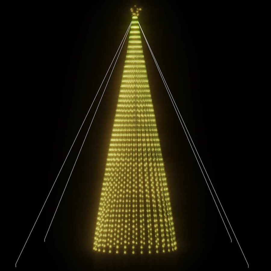 LED Christmas Tree 1544 LEDs Warm White 500 cm