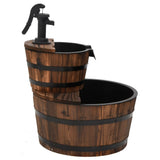 Water Fountain with Pump 44.5x44.5x58 cm Solid Wood Fir