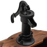 Water Fountain with Pump 57x57x53 cm Solid Wood Fir - Close-Up Angle
