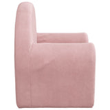 Kids' Sofa Pink Soft Plush